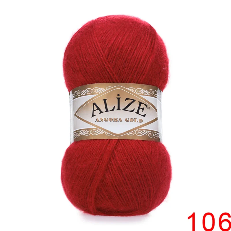 Alize Angora Gold 106 წითელი