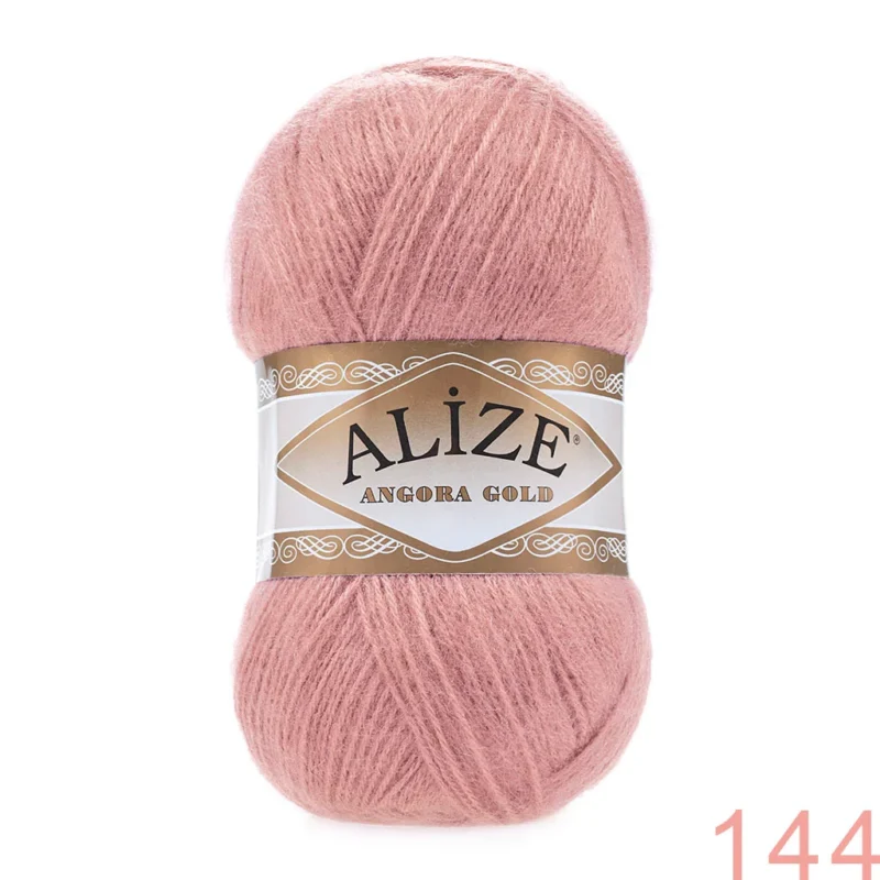Alize Angora Gold 144 თბილი ვარდისფერი