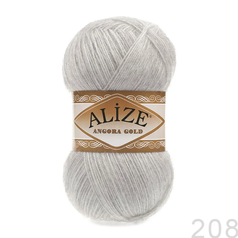 Alize Angora Gold 208 ღია ნაცრისფერი მელანჟი