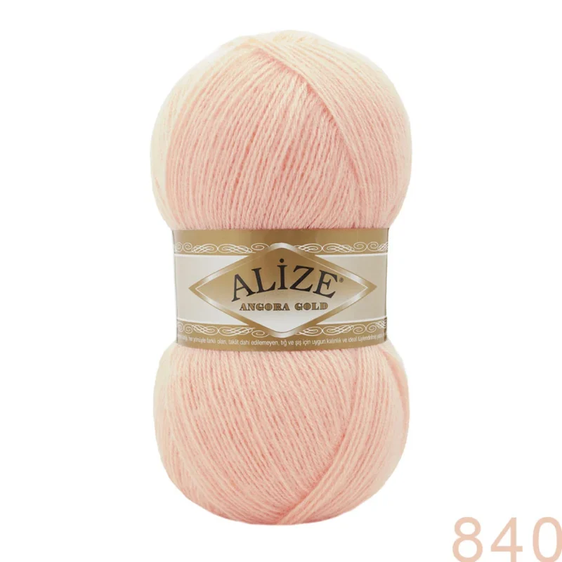 Alize Angora Gold 840 გარგარისფერი პასტელი