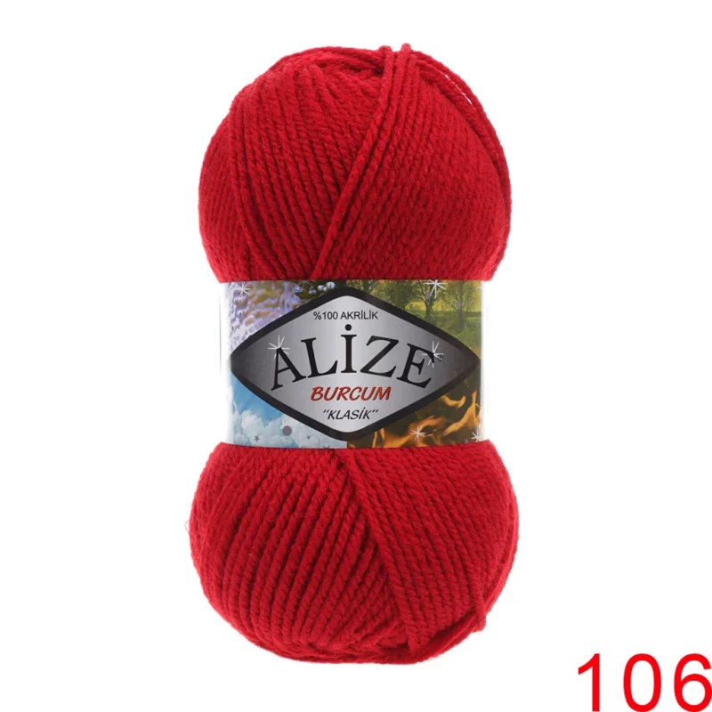 Alize Burcum Klasik 106 წითელი