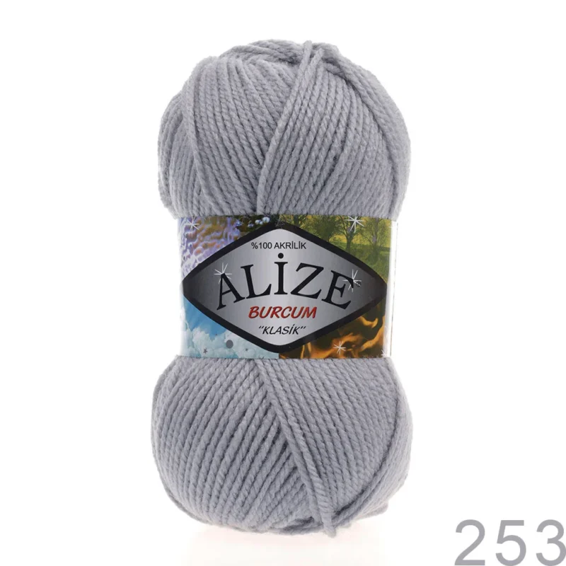 Alize Burcum Klasik 253 ნაცრისფერი