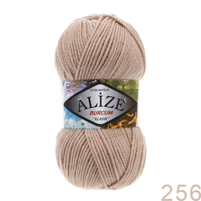 Alize Burcum Klasik 256 რძისფერი ბეჟი
