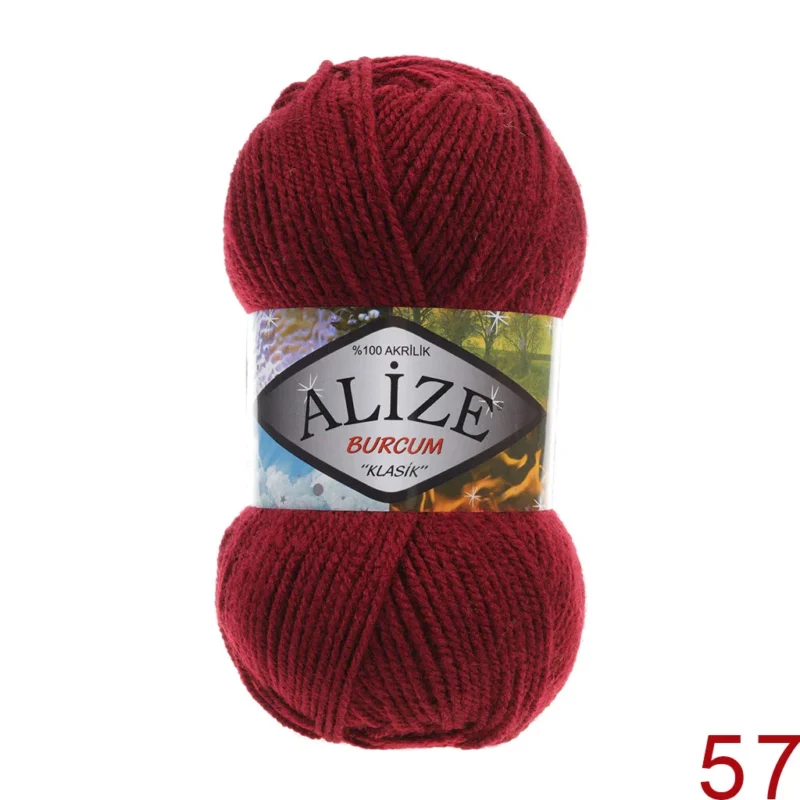 Alize Burcum Klasik 57 ბორდოსფერი