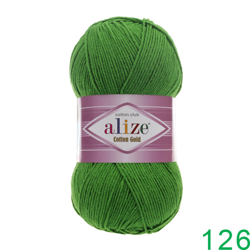 Alize Cotton Gold 126 მწვანე