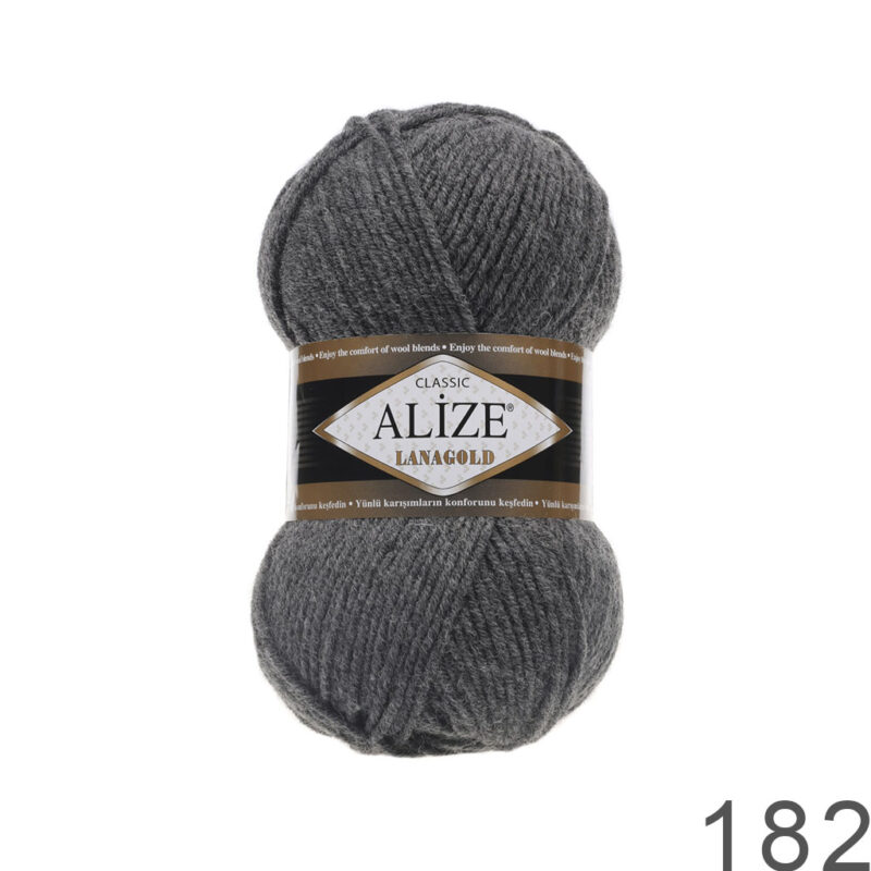 Alize Lanagold Classic 182 რუხი მელანჟი