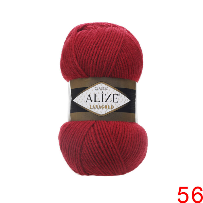 Alize Lanagold Classic 56 წითელი