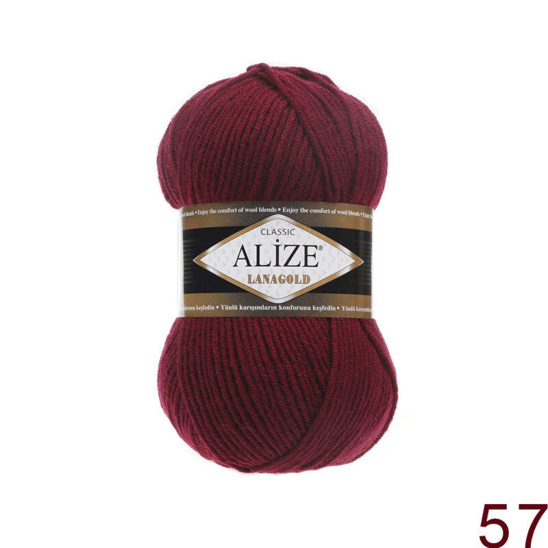 Alize Lanagold Classic 57 ბორდოსფერი