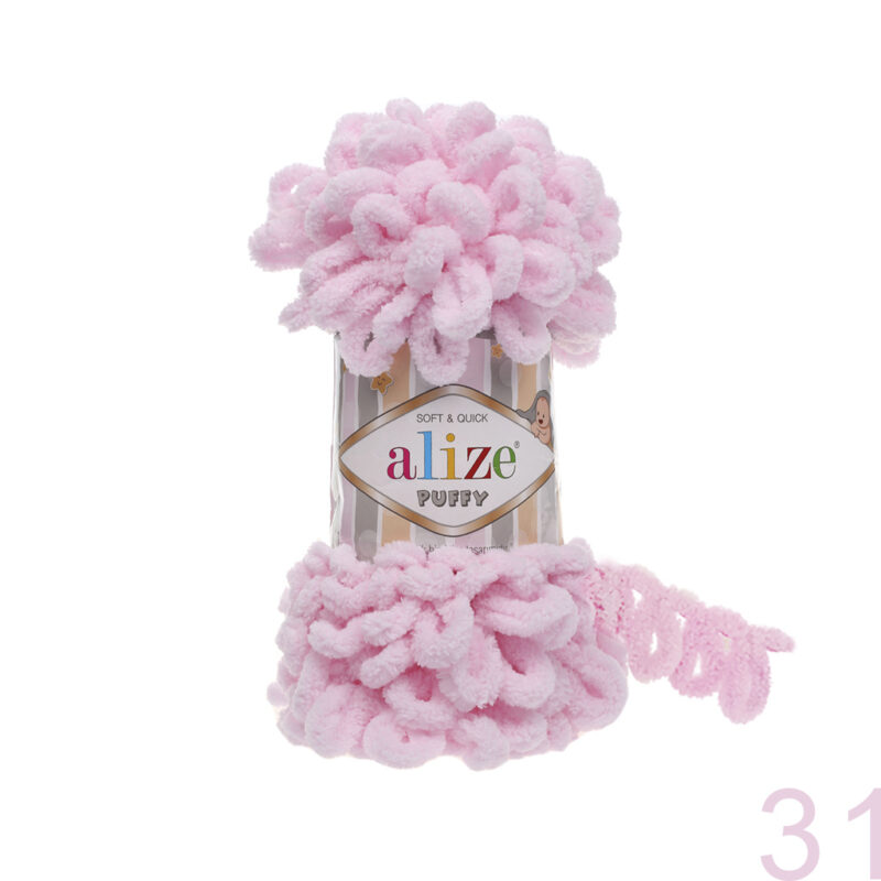Alize Puffy 31 ნაზი ვარდისფერი