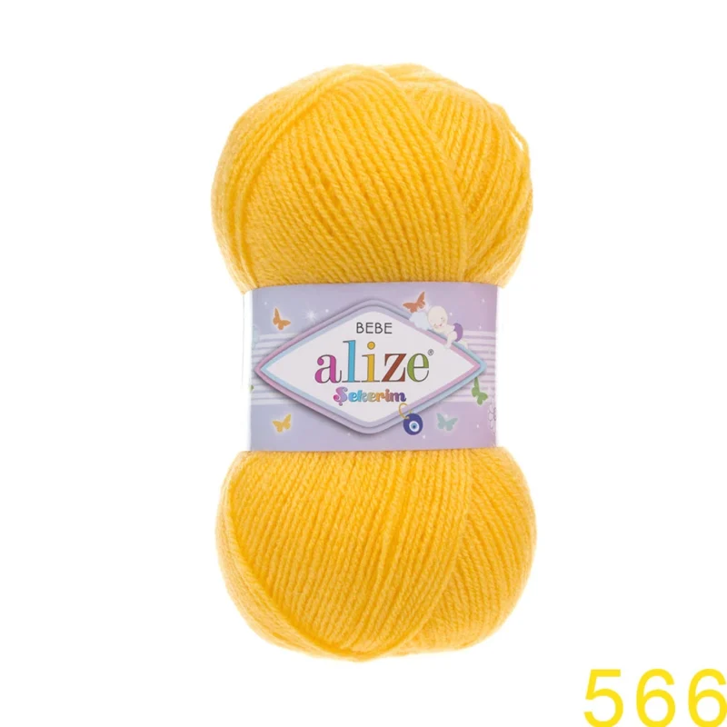 Alize Sekerim Bebe 566 ყვითელი