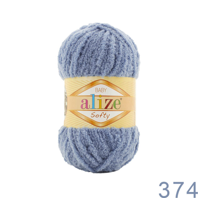 Alize Softy 374 ჯინსისფერი ლურჯი