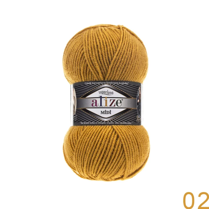 Alize Superlana Midi 02 მდოგვისფერი