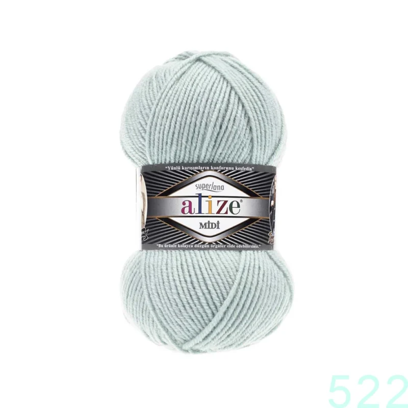 Alize Superlana Midi 522 მენთოლისფერი