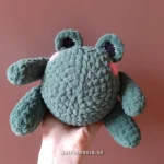 რბილი სათამაშო ბაყაყი კვაკა