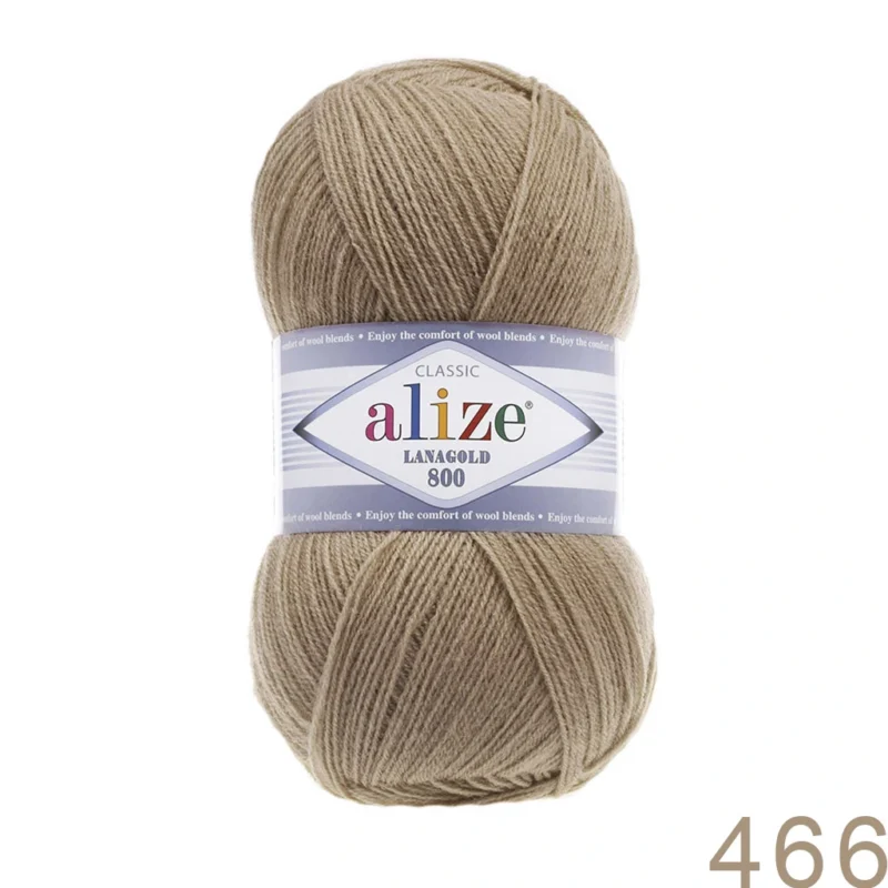 Alize Lanagold 800 466 თბილი ბეჟი