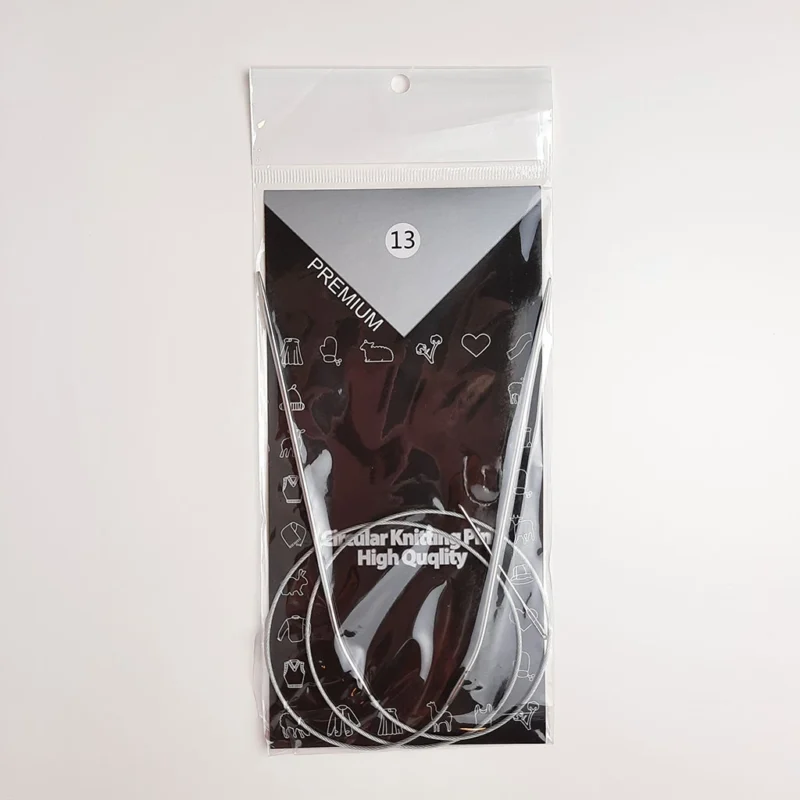 მეტალის საქსოვი ჩხირები ტროსით 13 UK