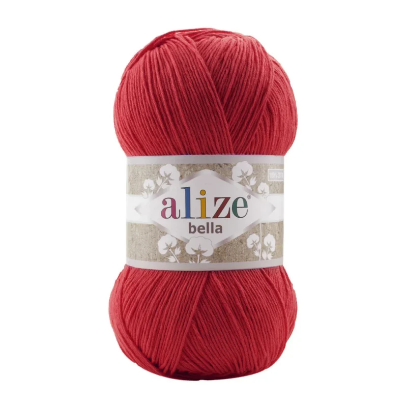 alize bella 56 წითელი